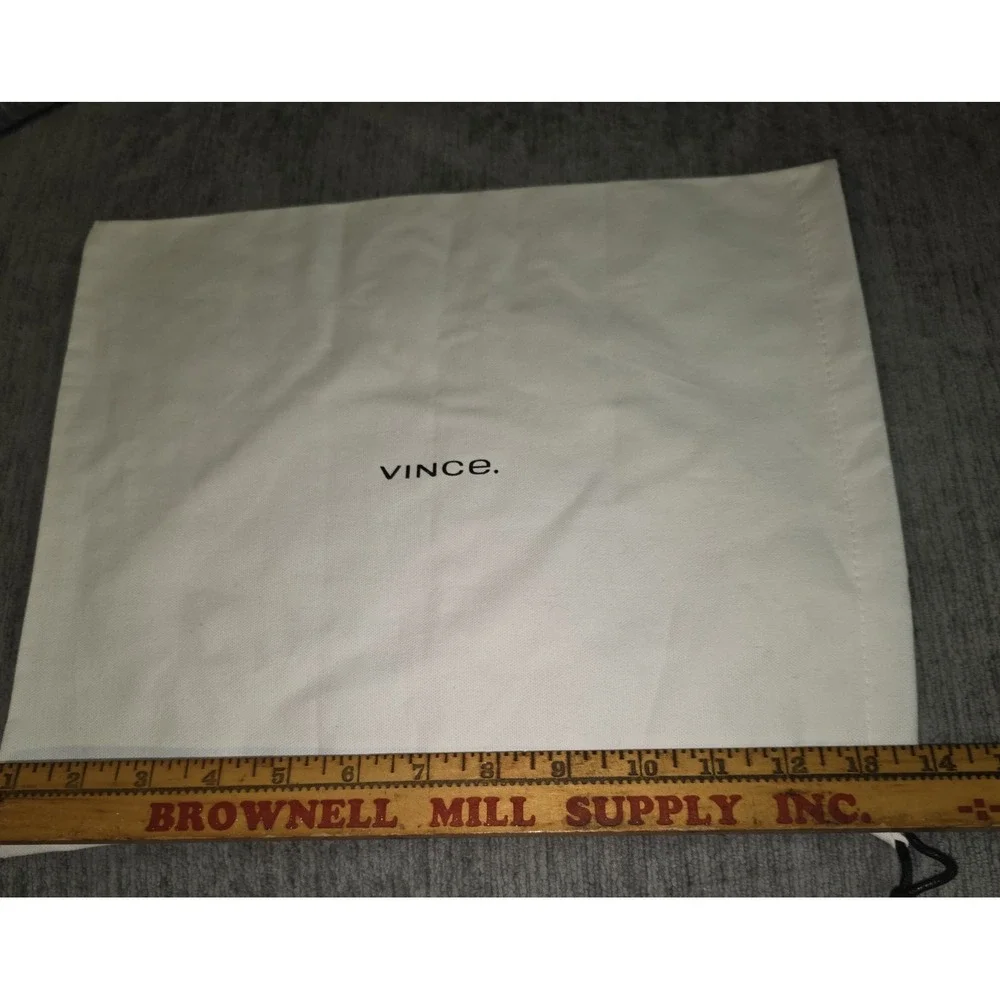 Vince Dust Bag Storage Cover Drawstring Beige‎ 15